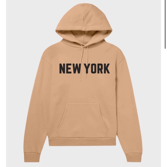 departure Other - Departure Tan Hoodie || New York Print